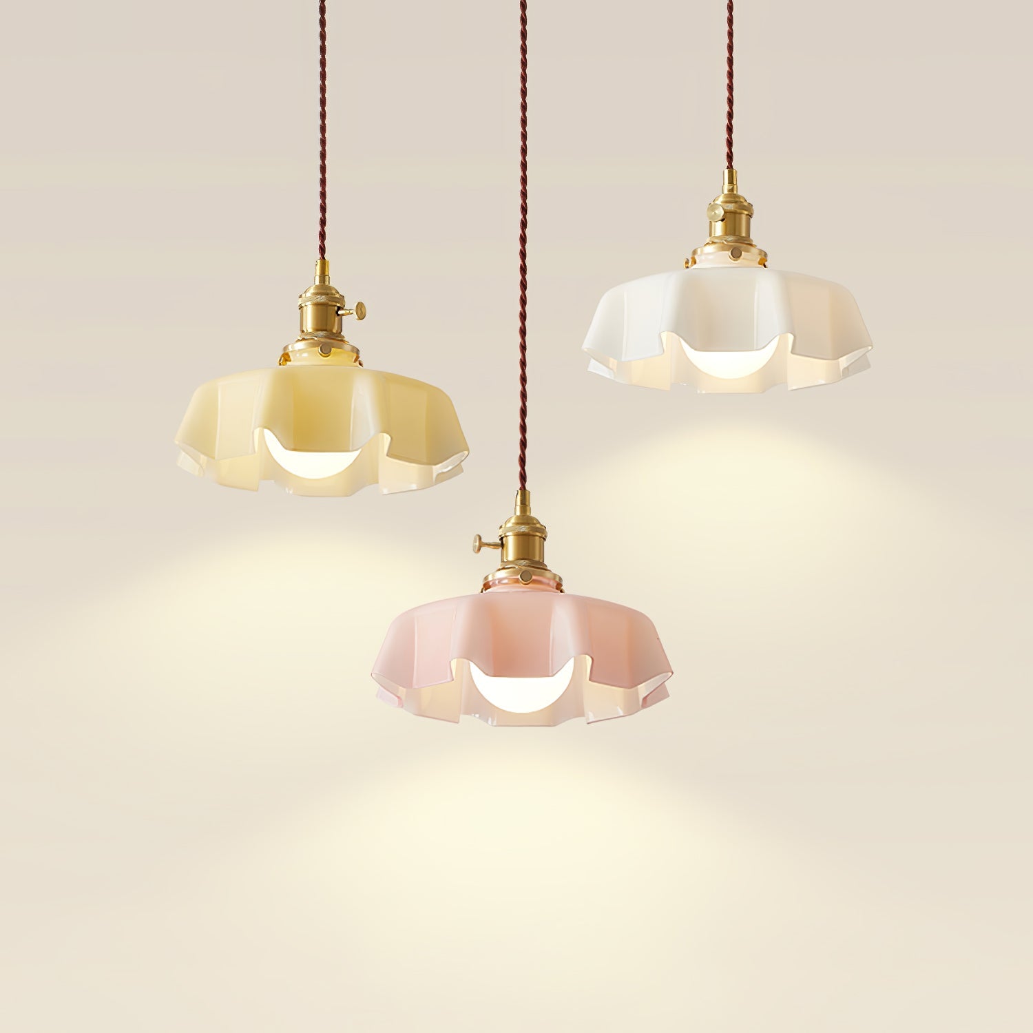 Plisséra | Suspension Vintage – Style Français et Charme Rétro