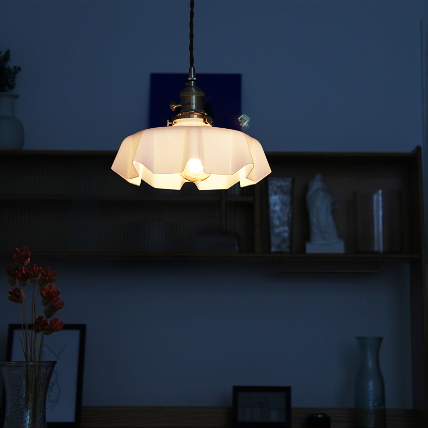Plisséra | Suspension Vintage – Style Français et Charme Rétro