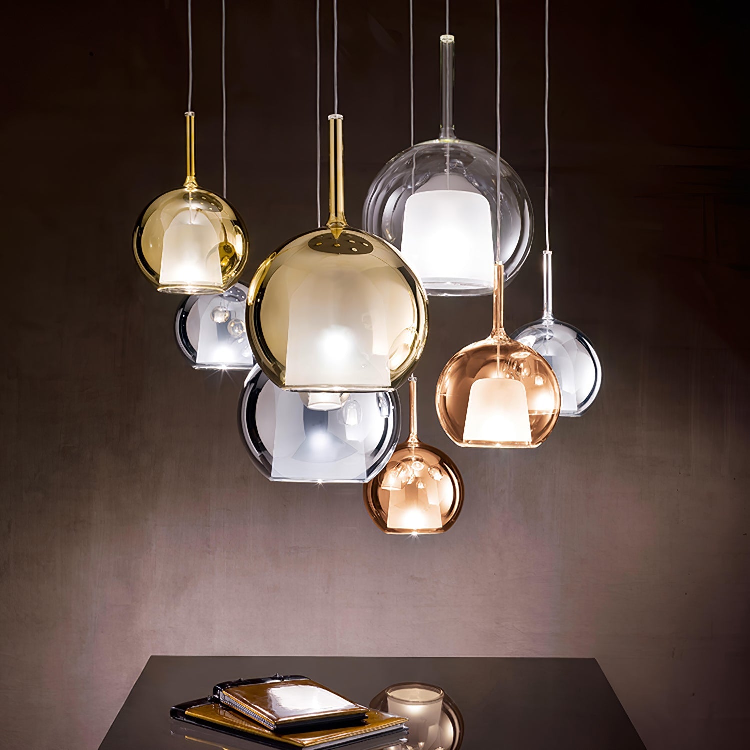 Énora | Suspension Glo – Design Iconique et Ambiance Envoûtante