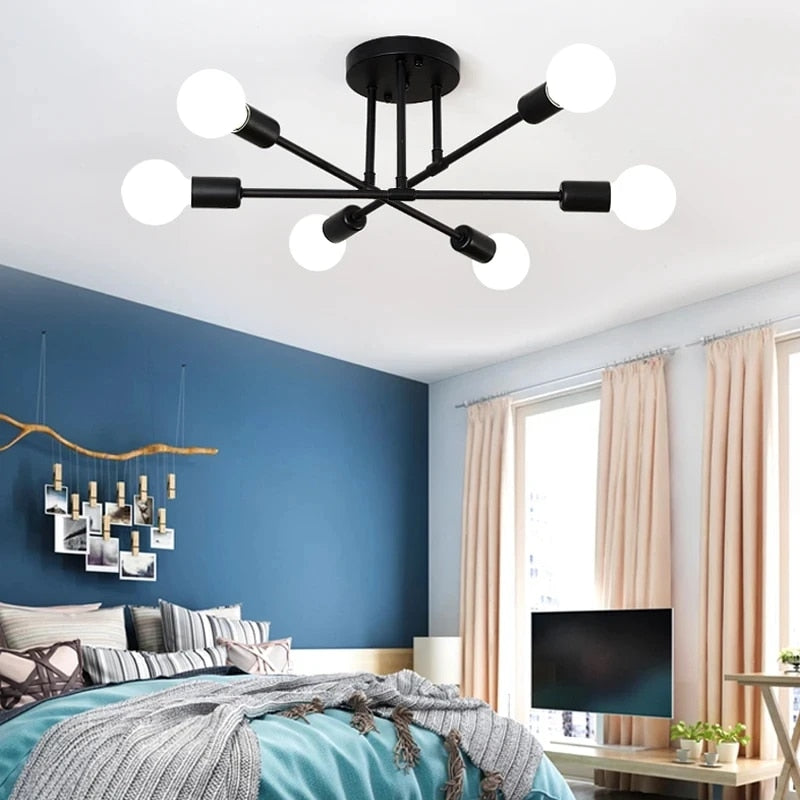 Ophéane | Lampe de plafond LED – Élégance Naturelle et Ambiance Cosy