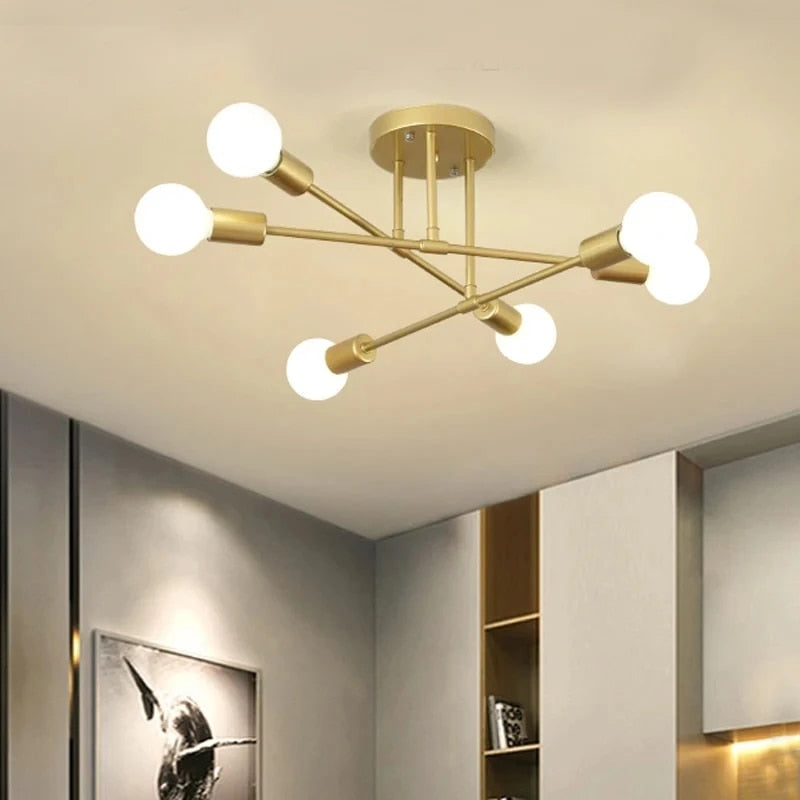 Ophéane | Lampe de plafond LED – Élégance Naturelle et Ambiance Cosy
