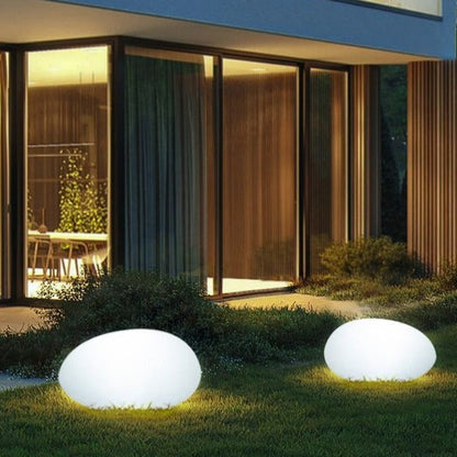 RockSphere | Éclairage de Jardin en Pierre – Ambiance Nocturne Chaleureuse