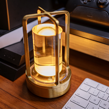 Lunévia | Lampe en Cristal – Illumination Élégante et Ambiance Chaleureuse