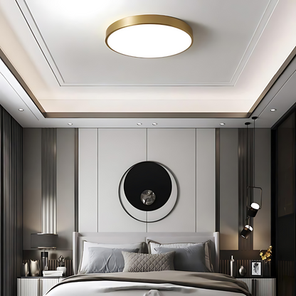 Lampe Décorative Élégante en Métal et Verre – Luminaire pour Salon Noir et Doré avec Éclairage LED Doux 6