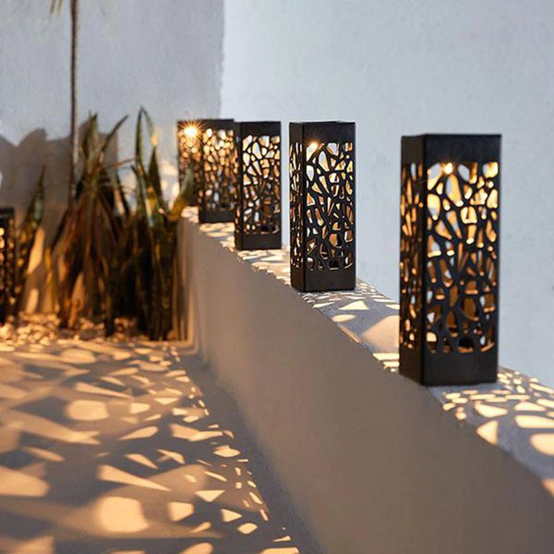 Lampe Solaire de Jardin Étanche avec Capteur Automatique – Éclairage Extérieur Solaire Écologique et Ambiance Chaleureuse 0