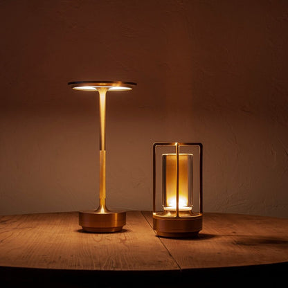 Lampe d'Extérieur Étanche avec Capteur Tactile et Éclairage Ambiant Réglable - Luminaire Extérieur Cylindrique en Cristal 2