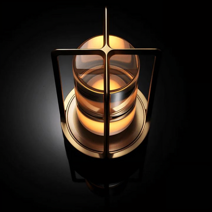 Lampe d'Extérieur Étanche avec Capteur Tactile et Éclairage Ambiant Réglable - Luminaire Extérieur Cylindrique en Cristal 7