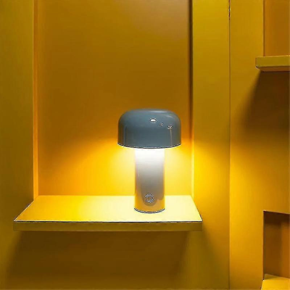 Lampe de Table Champignon Rechargeable Sans Fil – Design Amusant et Pratique pour Bureau et Table de Nuit 2