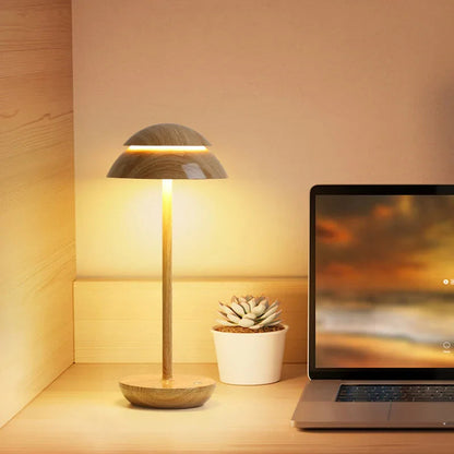 Lampe de Table Sans Fil Dimmable en Aluminium – Lampe Rechargeable au Design Scandinave Élégant, Autonomie 12-16 Heures 0