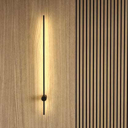 Linera - Applique Murale Minimaliste Noir