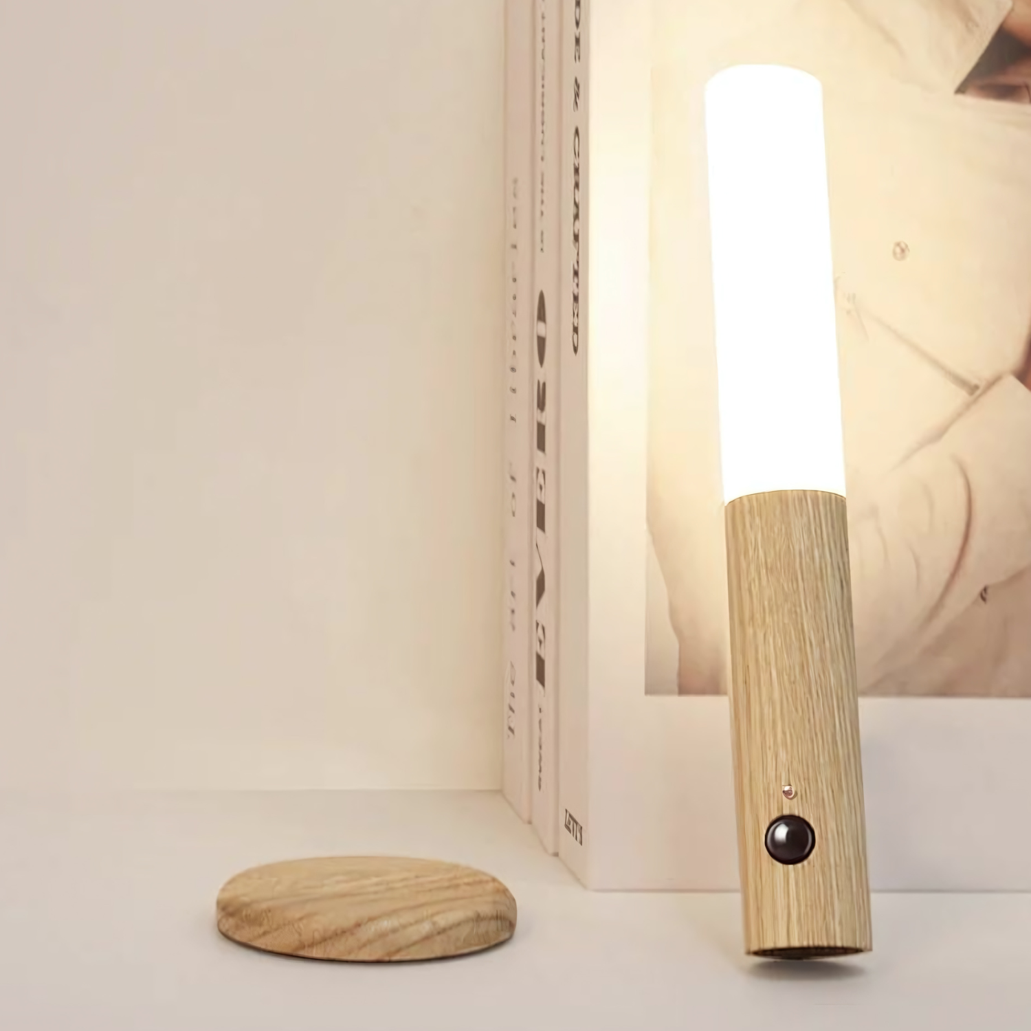 Lueur Dorée - Applique Murale Design LED Énergétique Intérieure et Extérieure 1