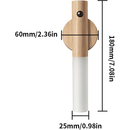 Lueur Dorée - Applique Murale Design LED Énergétique Intérieure et Extérieure 7
