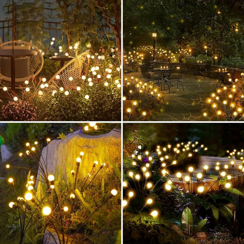 Lumières Solaires Sans Fil Étanches IP65 pour Éclairage de Jardin – Éclairage Solaire Extérieur Automatique avec Autonomie de 10 Heures 4