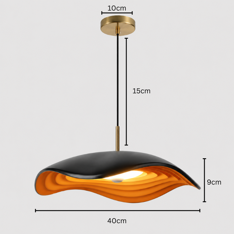 Maréva | Suspension LED – Courbes Élégantes et Éclat Raffiné