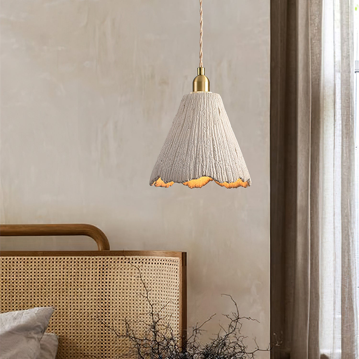 Cimélia | Lustre Contemporain – Texture Authentique et Style Sophistiqué