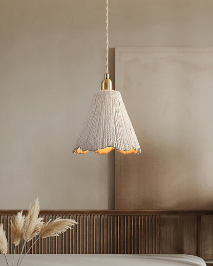 Cimélia | Lustre Contemporain – Texture Authentique et Style Sophistiqué