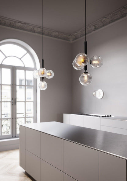 Aurélis | Suspension Verre Soufflé – Élégance Lumineuse Unique