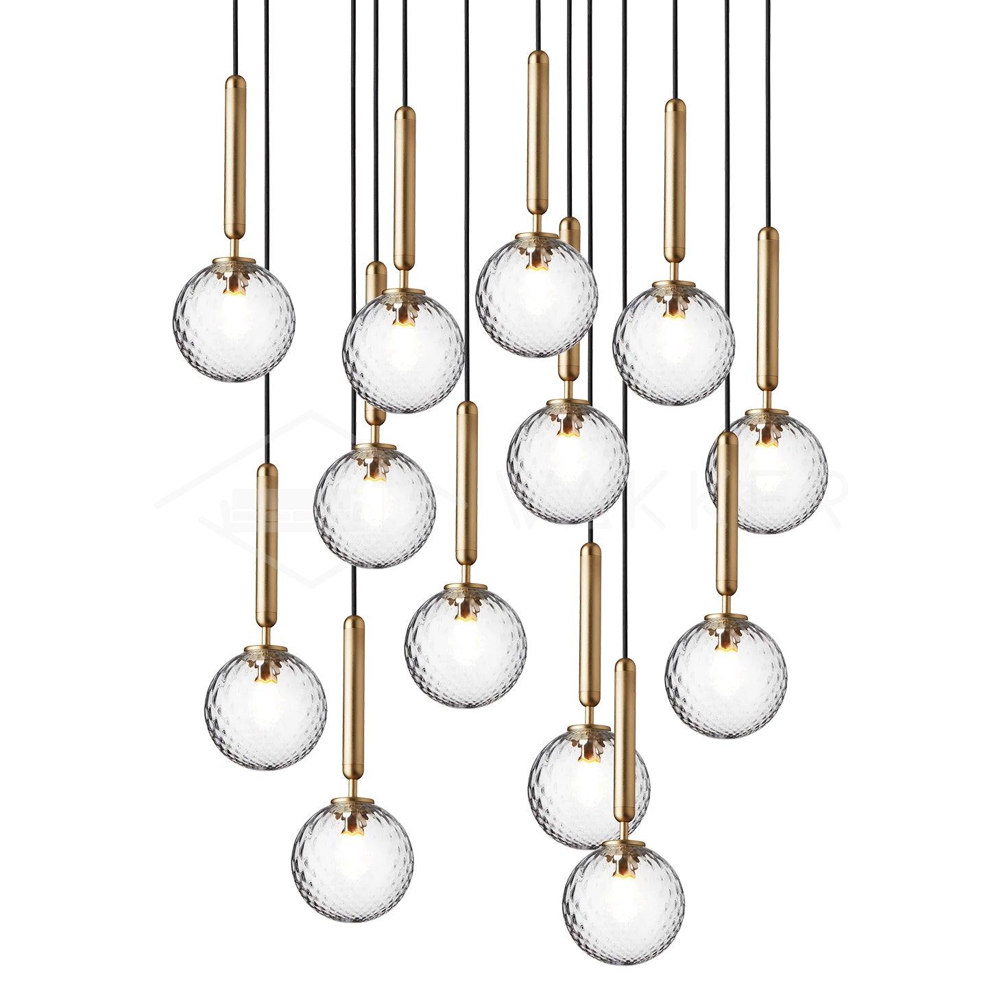 Aurélis | Suspension Verre Soufflé – Élégance Lumineuse Unique