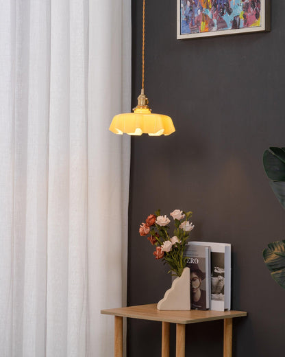 Plisséra | Suspension Vintage – Style Français et Charme Rétro
