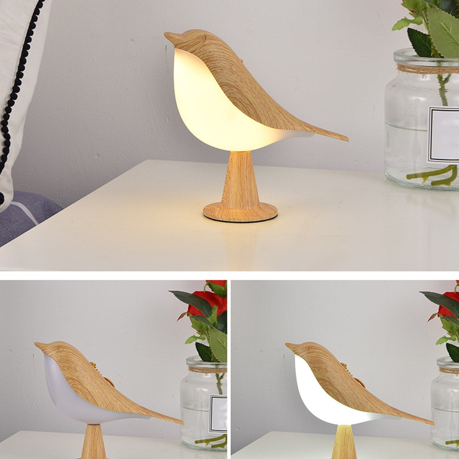 Auréplume | Lampe Oiseau – Élégance Naturelle et Lumière Chaleureuse