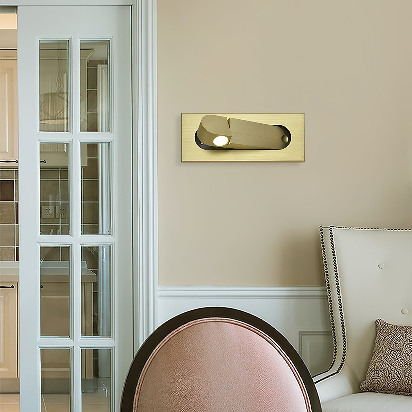 Oryva | Applique Murale LED – Tête Réglable et Confort de Lecture