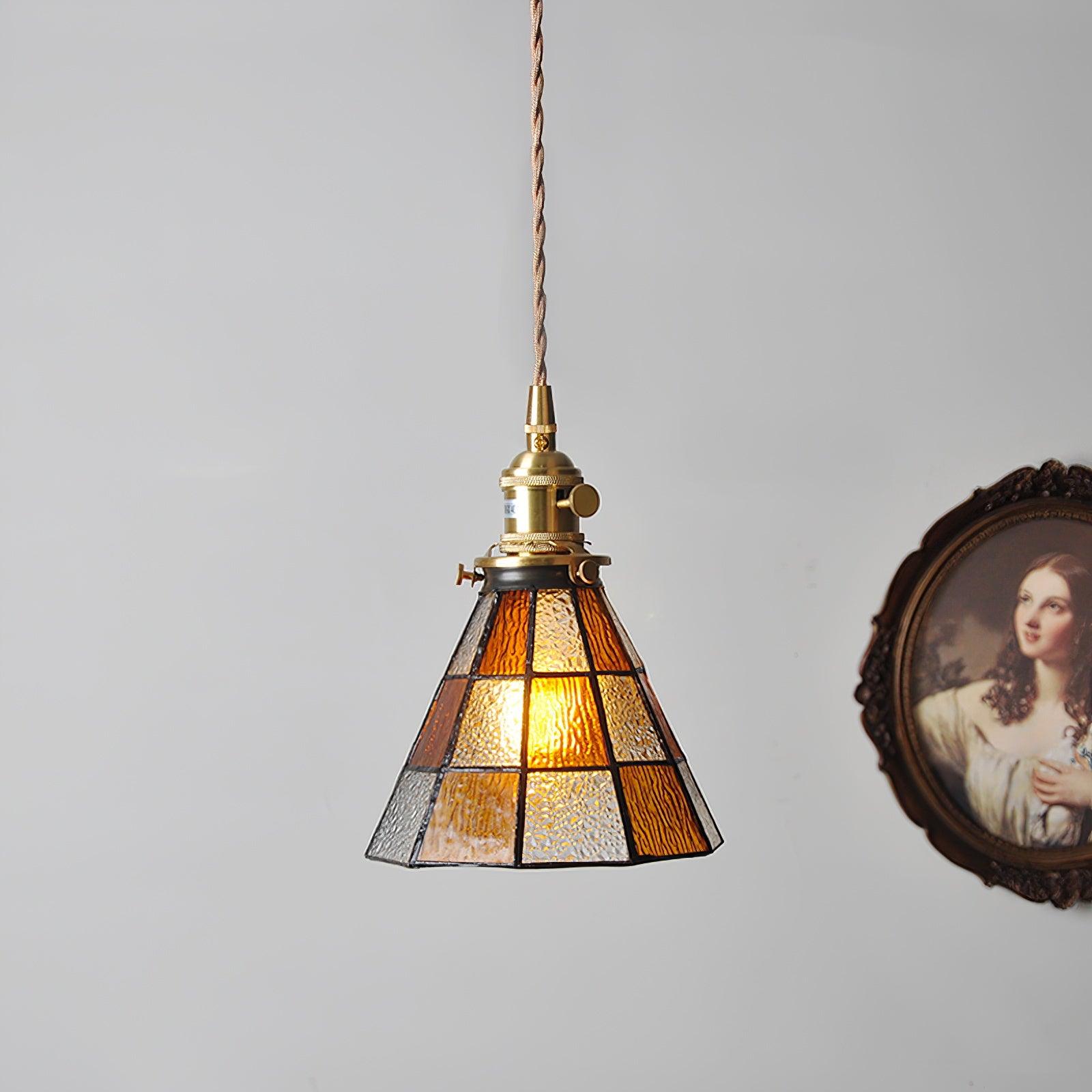 Zéphyros | Lustre Mosaïque – Verre soufflé style arabe chic
