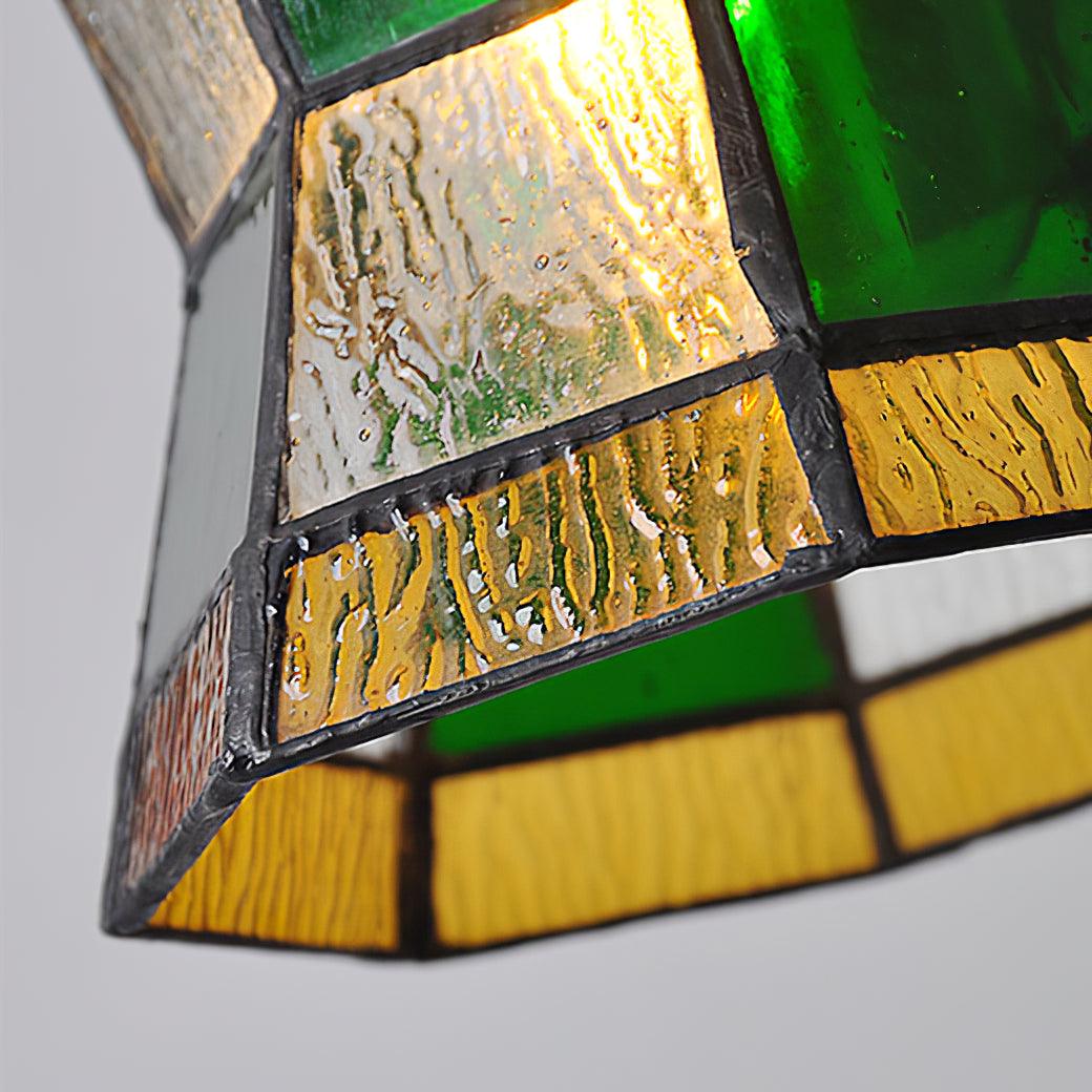 Zéphyros | Lustre Mosaïque – Verre soufflé style arabe chic
