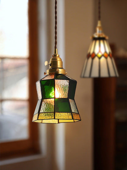 Zéphyros | Lustre Mosaïque – Verre soufflé style arabe chic