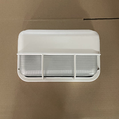 Muranto - Applique Murale Extérieure Modèle A : L 24,9cm x L 8,9cm x H 16cm (Blanc)