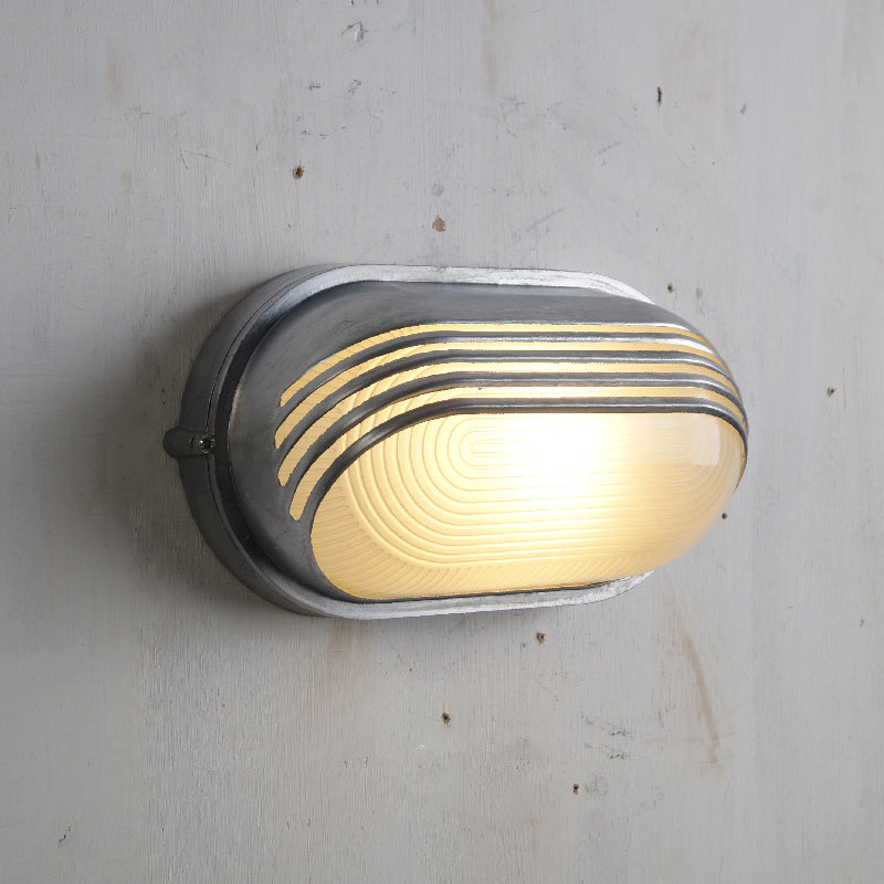 Muranto - Applique Murale Extérieure Modèle C : L 27.9cm x L 9,9cm x H 16cm (Argent)