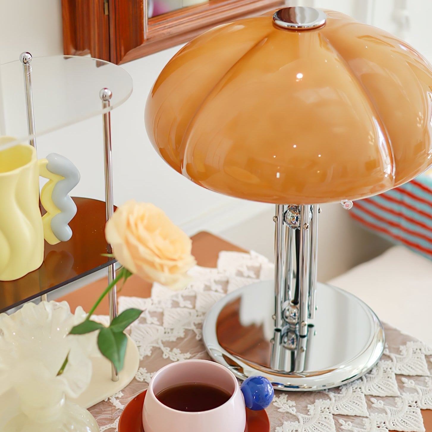 Améria | Lampe Bauhaus – Design Épuré et Lumière Ambiante