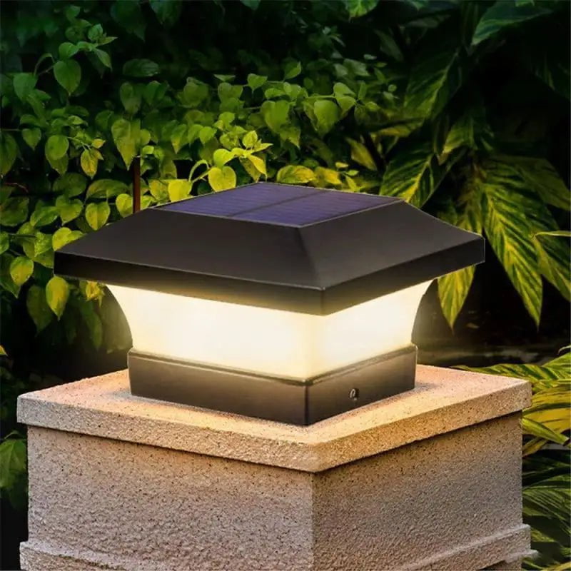 Écliora | Lampe à Colonne Solaire – Éclairage Écologique et Durable