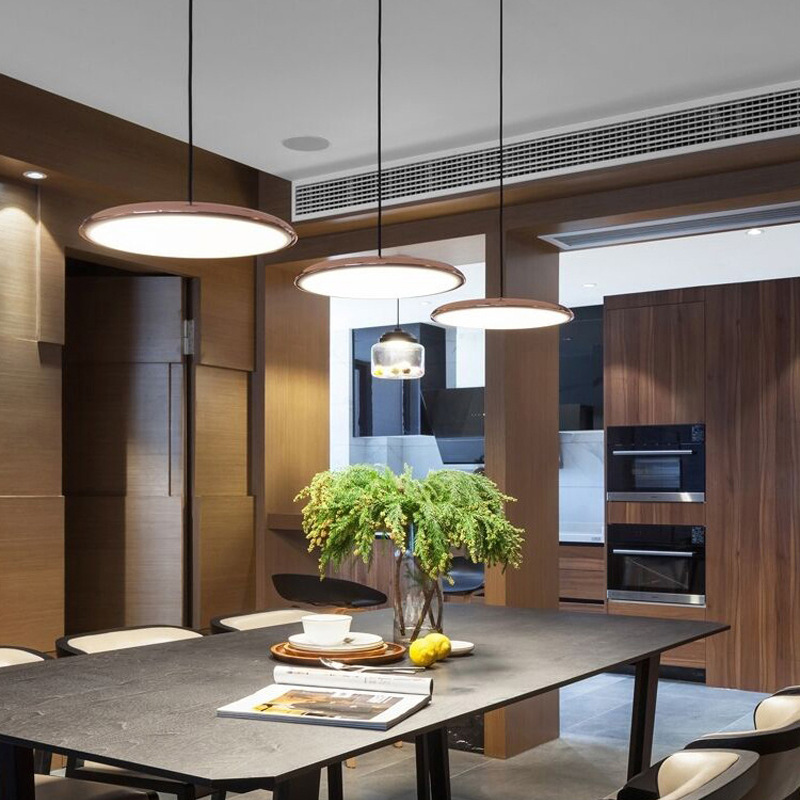 Haloria | Suspension Minimaliste – LED Intégrée