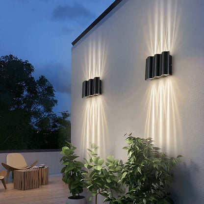 Ondatis - Applique Murale Extérieure 6 lumières