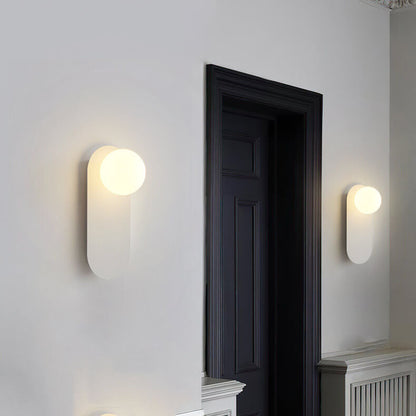 Orbélio - Applique Murale Design Minimaliste Blanc