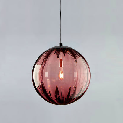 Éloura | Suspension Colorée – Teintes Intenses et Éclairage Chaleureux
