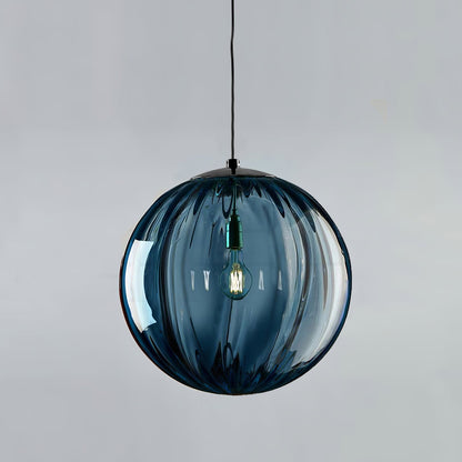 Éloura | Suspension Colorée – Teintes Intenses et Éclairage Chaleureux