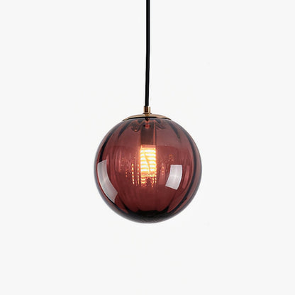 Éloura | Suspension Colorée – Teintes Intenses et Éclairage Chaleureux
