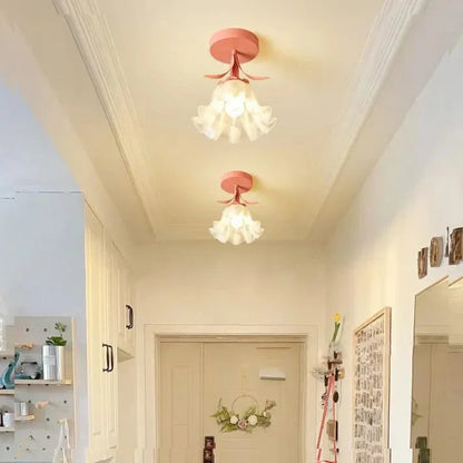 Claréa | Lampe de Plafond – Charme Tiffany Intemporel