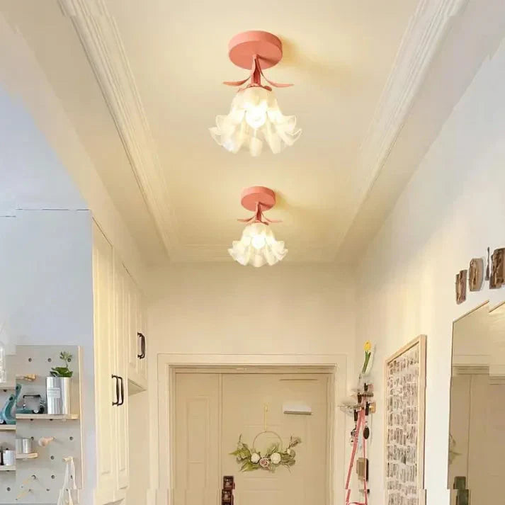 Claréa | Lampe de Plafond – Charme Tiffany Intemporel