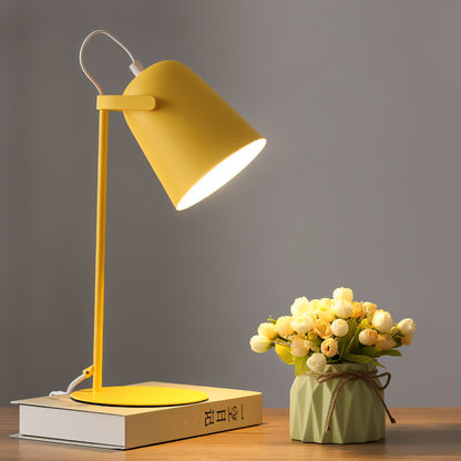 Pivota - Lampe De Bureau Orientable Jaune
