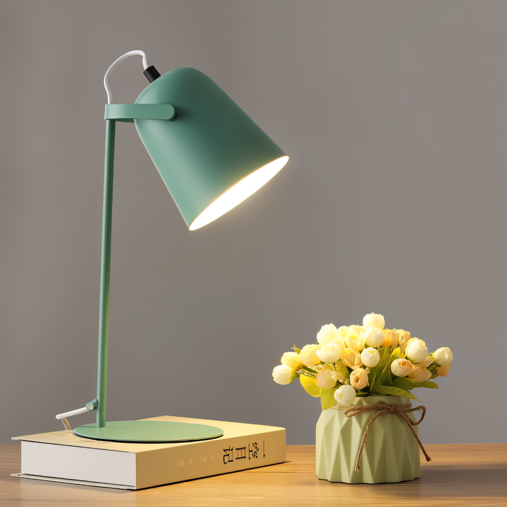 Pivota - Lampe De Bureau Orientable Vert