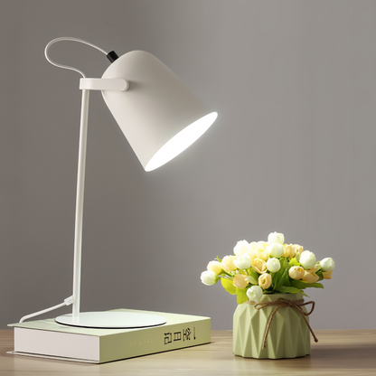 Pivota - Lampe De Bureau Orientable Blanc