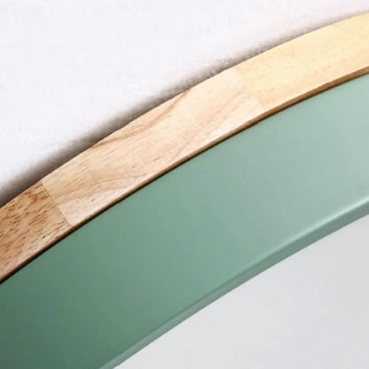 Plafonnier Design Scandinave en Bois Naturel et Métal – Luminaire Minimaliste pour Salon 6