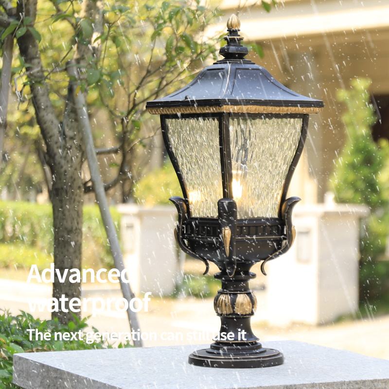 LumenCast | Lampadaire Extérieur – Design Moderne et Résistant