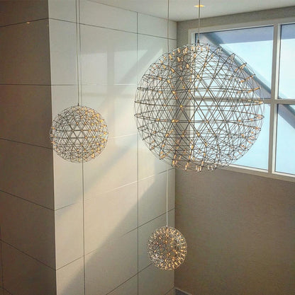 Stelliora | Lustre Boule LED – Éclat étoilé design contemporain
