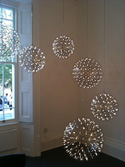 Stelliora | Lustre Boule LED – Éclat étoilé design contemporain