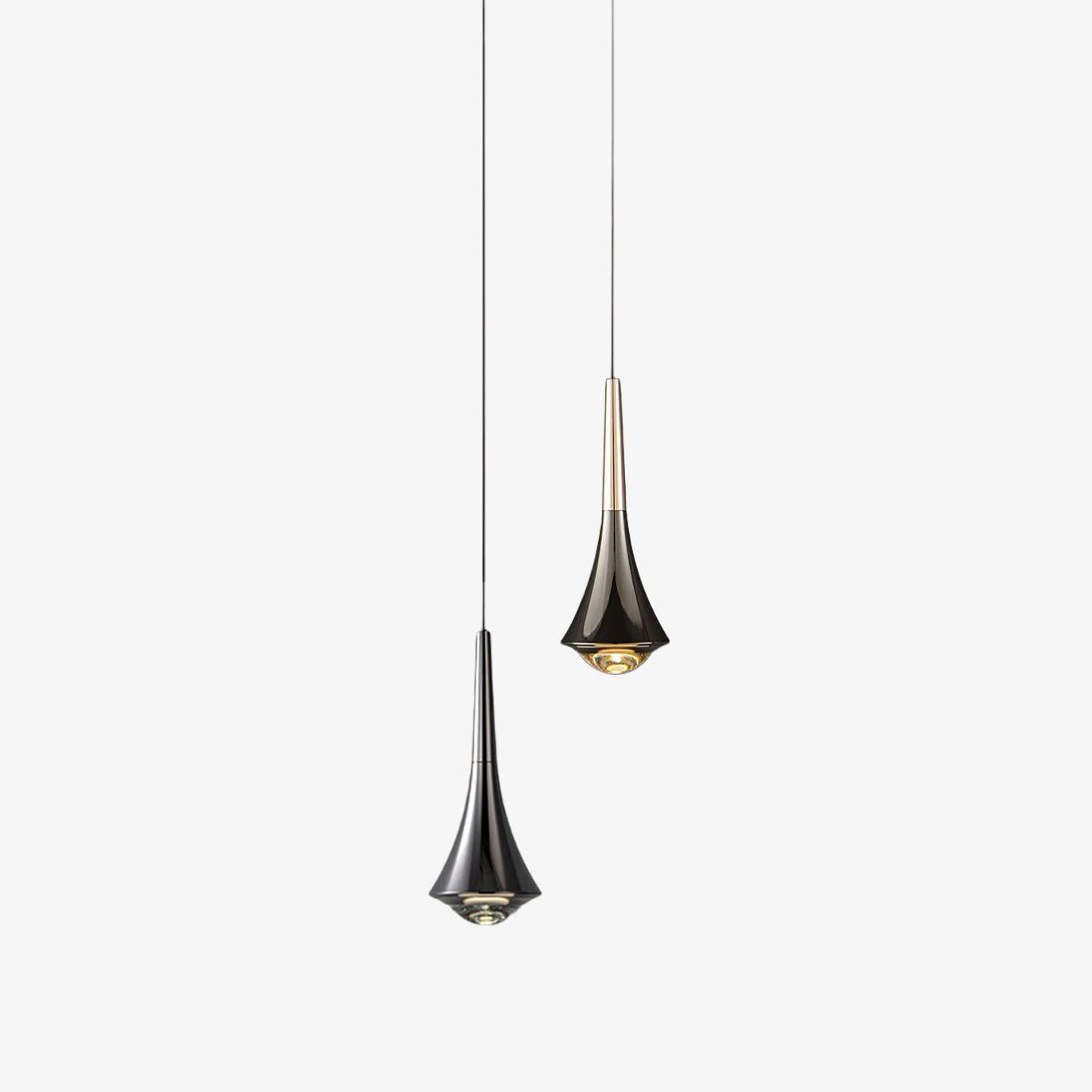 Pluviora | Lustre Multi Pendentif – Cascade lumineuse LED moderne