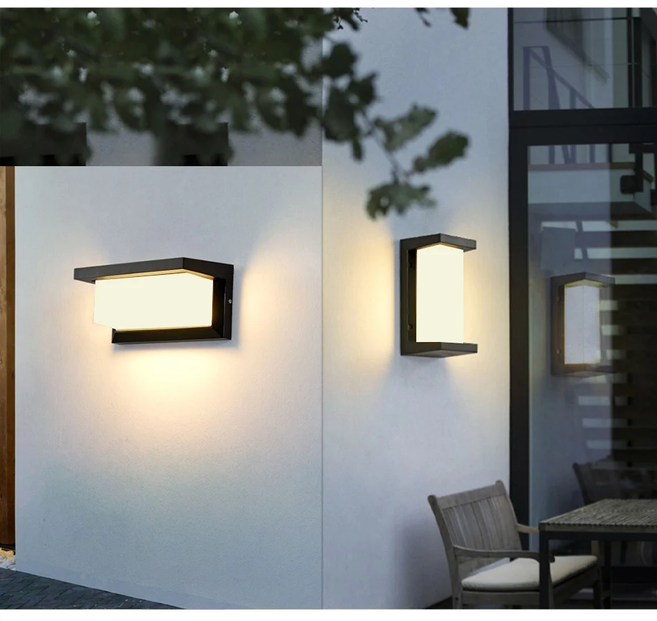 Veyra | Applique Murale LED – Design Contemporain avec Capteur Automatique