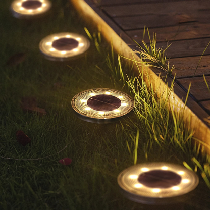 BrightDome | Lampes Solaires Extérieures – Éclairage Étanche Automatique